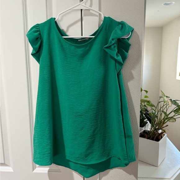 Tops - Green Women's Top
